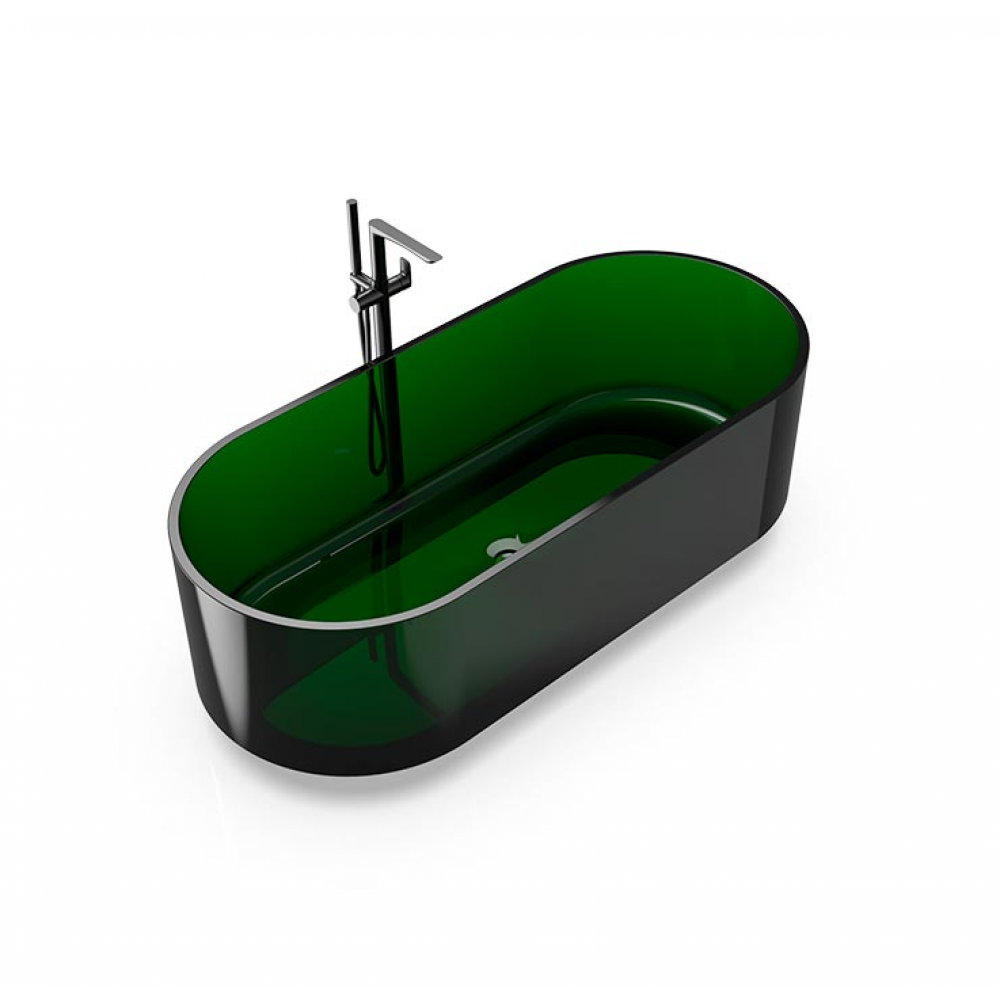 Ванна, KNIEF, Ellipse Shape, шгв 1700*750*650, цвет-Malachit