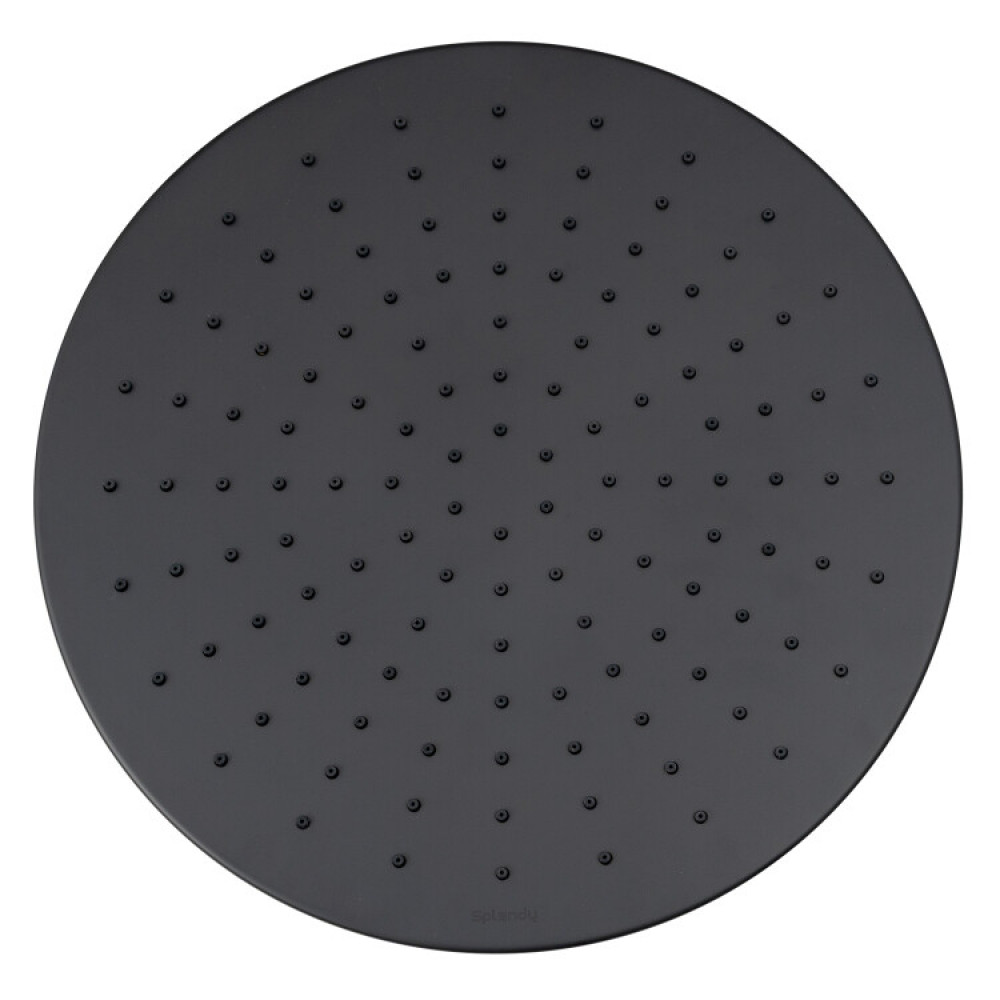 Верхний душ, Splendy, Feeling R, 300*300, цвет-черный матовый