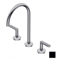 Смеситель для раковины, Ritmonio, Diametro35 Elegance, цвет-черный