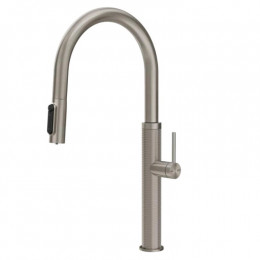 Смеситель для кухни, Gessi, 316 Cesello, цвет-Steel Brushed