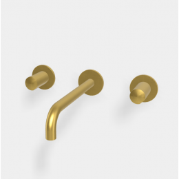 Смеситель для раковины, Fima Carlo Frattini, So, цвет-брашированное золото