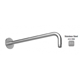 Держатель верхнего душа, Almar, 316 Stalnless Steel, цвет-Stainless Steel (Товар заказной, возврату не подлежит)