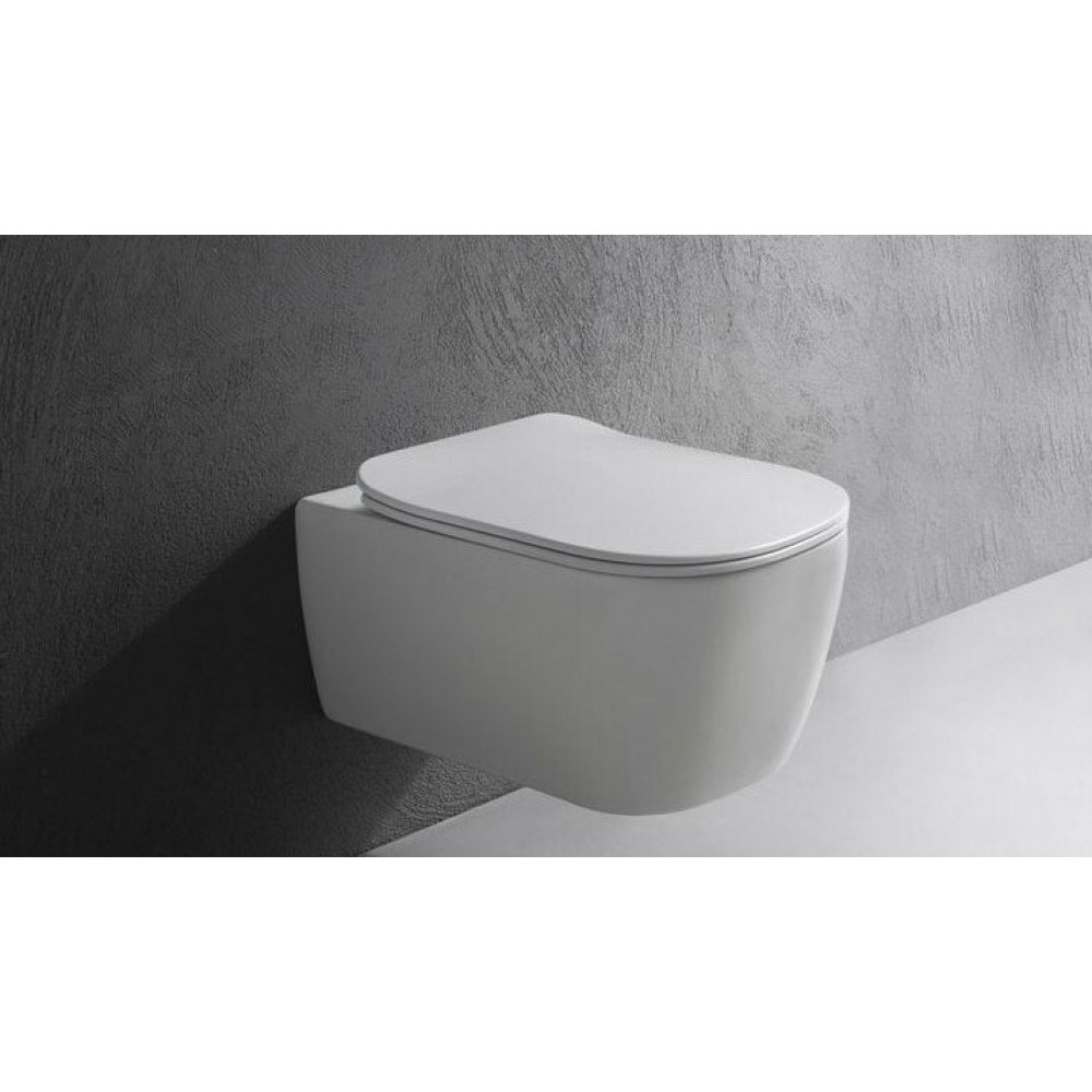 Унитаз, Antonio Lupi, Komodo, подвесной, шгв 360*540*260, цвет-белый глянцевый