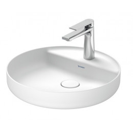 Раковина, Duravit, Vitrium, шгв 460*460*130, отверстия для смесителя-1, цвет-White Satin Matt