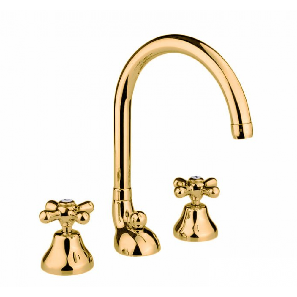 Смеситель для раковины, Nicolazzi, Nuova Brenta, цвет-Gold Brass