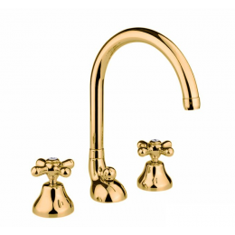 Смеситель для раковины, Nicolazzi, Nuova Brenta, цвет-Gold Brass