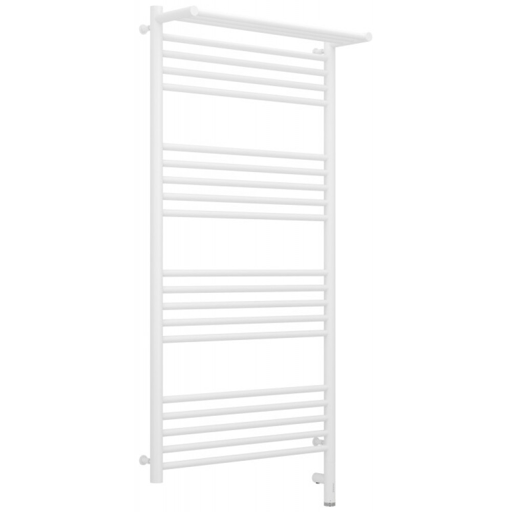 Полотенцесушитель, Сунержа, Богема 3.0, с 1 полкой, шгв 632*214*1324, нижнее справа, МЭМ, цвет-белый матовый