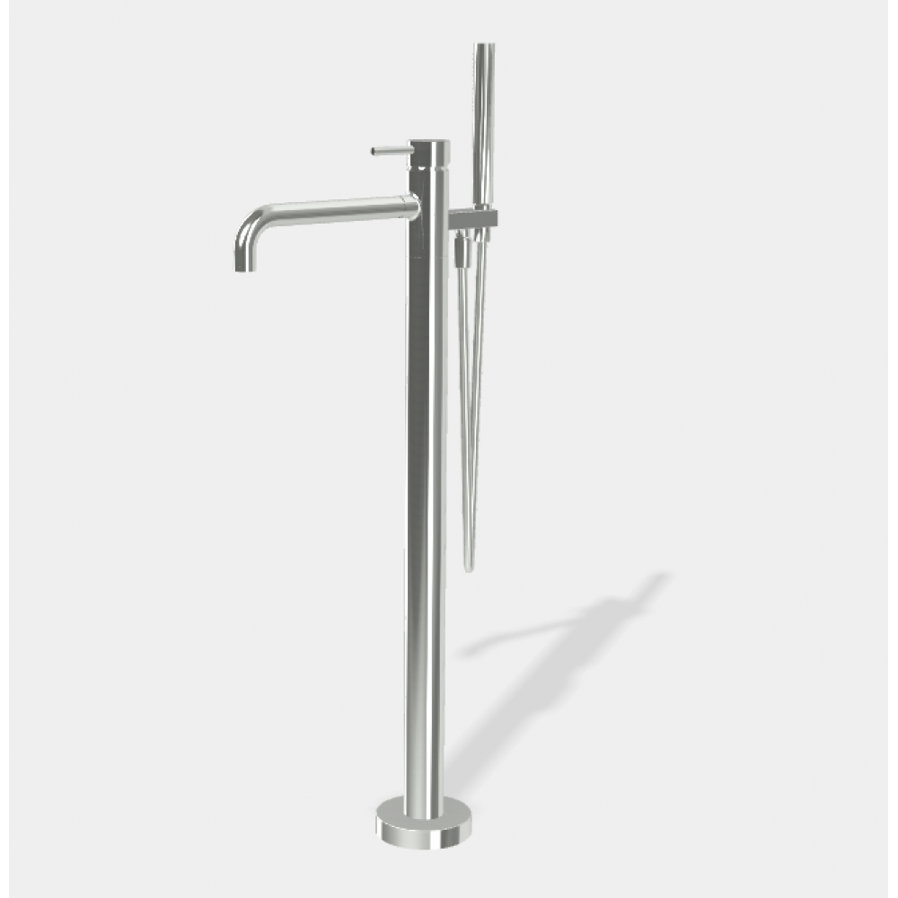 Смеситель для ванны, Fima Carlo Frattini, Spillo Up, цвет-хром