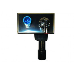 Сифон для стиральной и посудомоечной машины DN40/50 с интегрированным подключением воды 180х100мм