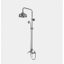 Душевая стойка, Fima Carlo Frattini, Herend, цвет-хром/белый