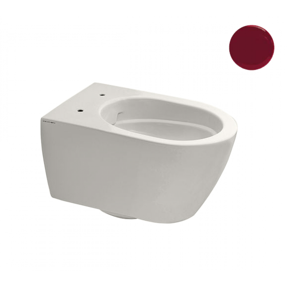 Унитаз, Scarabeo, Glam, подвесной, шгв 360*505*360, цвет-Cherry