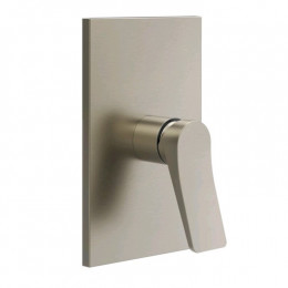 Смеситель для душа, Gessi, Rilievo, на 1 потребитель, цвет-Finox Brushed Nickel