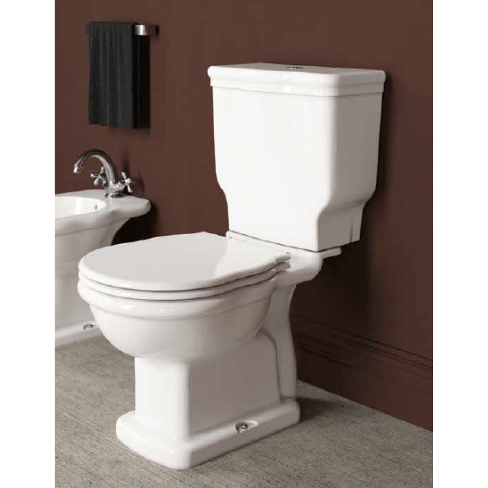 Унитаз, Alice, Boheme, напольный, шгв 760*360*745, Aliglaze+, цвет-белый