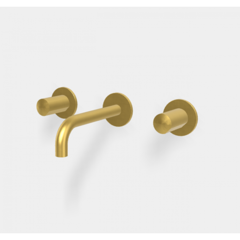 Смеситель для раковины, Fima Carlo Frattini, So, цвет-брашированное золото