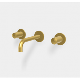 Смеситель для раковины, Fima Carlo Frattini, So, цвет-брашированное золото