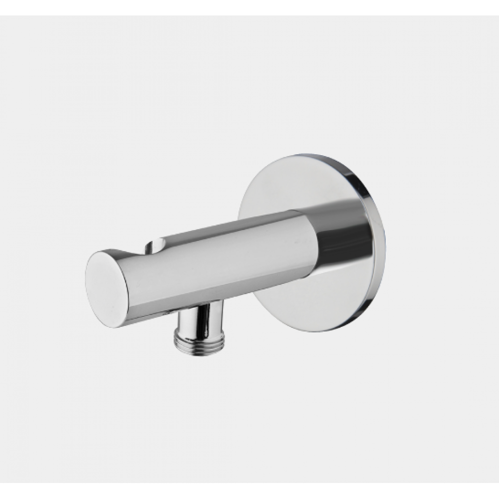 Шланговое подсоединение, Fima Carlo Frattini, Shower accessories, цвет-хром черный брашированный