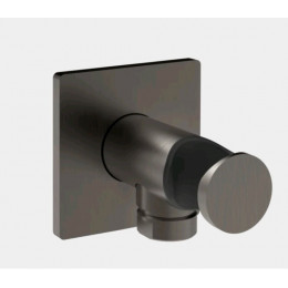 Шланговое подсоединение, Gessi, Inverso Bath&Shower, цвет-Black Metal Brushed PVD