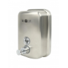 Дозатор для жидкого мыла, Nofer, шгв 101*98*150, цвет дозатора-сталь нержавеющая матовая