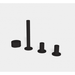 Смеситель для ванны и душа, Fima Carlo Frattini, So, цвет-черный матовый