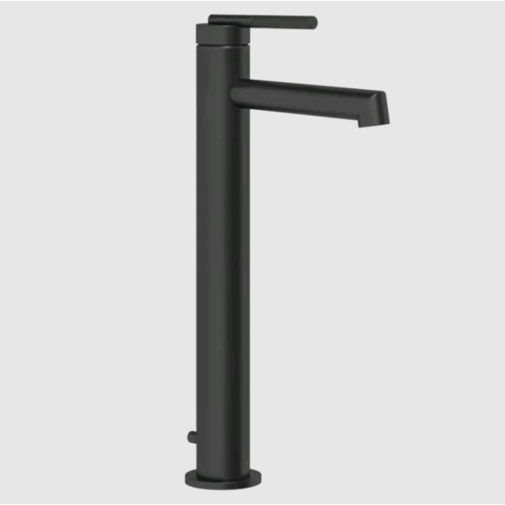 Смеситель для раковины, Gessi, Ingranaggio, цвет-черный матовый