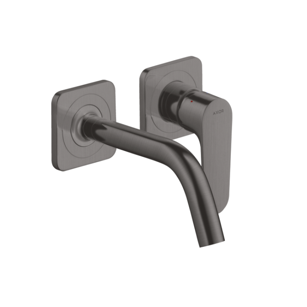 Смеситель для раковины, Axor, Axor Citterio M, цвет-шлифованный черный хром