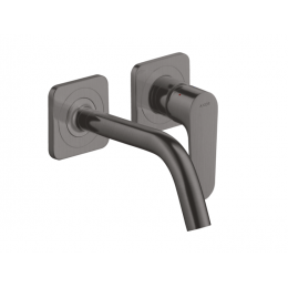 Смеситель для раковины, Axor, Axor Citterio M, цвет-шлифованный черный хром