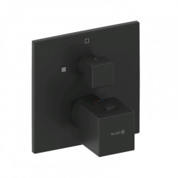 Смеситель для душа, Kludi, DECUS, на 1 потребитель, цвет-черный матовый (Matt Black, Nero Opaco)