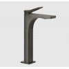 Смеситель для раковины, Gessi, Rilievo, цвет-Black Metal Brushed PVD
