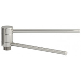 Полотенцедержатель, Сунержа, 360, ш 200, цвет-сталь