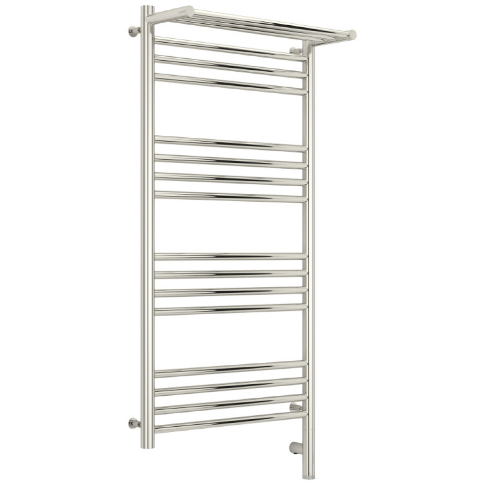 Полотенцесушитель, Сунержа, Богема 3.0, с 1 полкой, шгв 532*214*1124, нижнее справа, МЭМ, цвет-сталь (без покрытия)