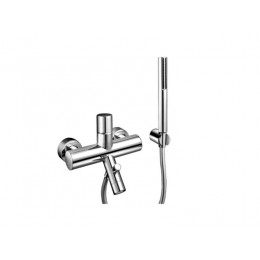 Смеситель для ванны и душа, Fantini, Nostromo, цвет-белый матовый