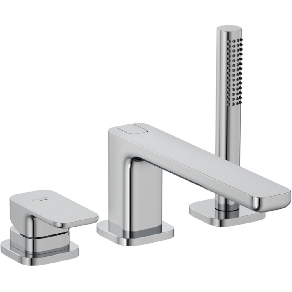 Смеситель для ванны и душа, Kludi, Renon, цвет-хром