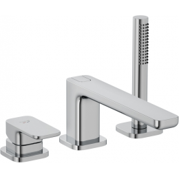 Смеситель для ванны и душа, Kludi, Renon, цвет-хром