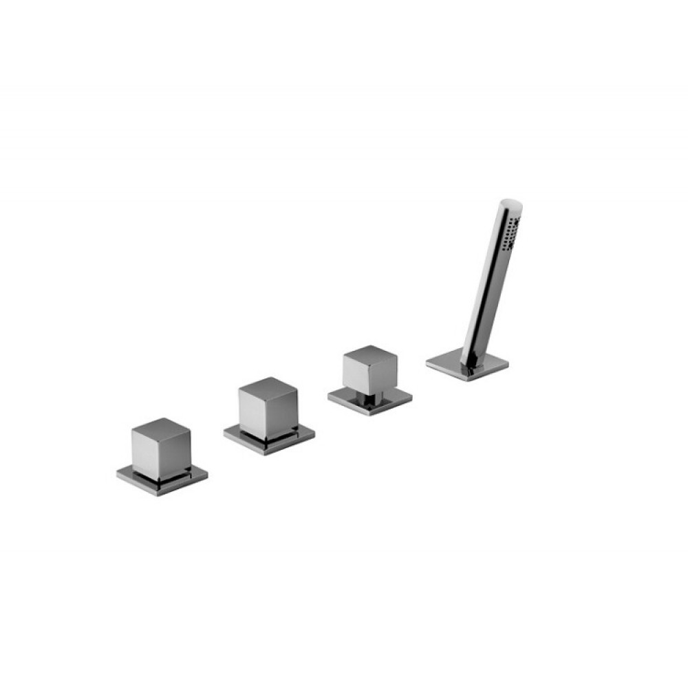 Смеситель для душа, Fantini, Mint, цвет-матовая натуральная сталь