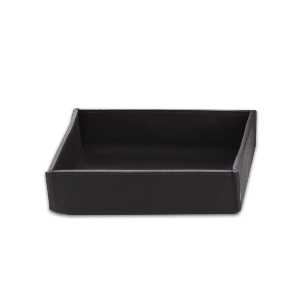 Лоток, Decor Walther, Nappa TAB S, шгв 170*170*45, цвет-черно-коричневый