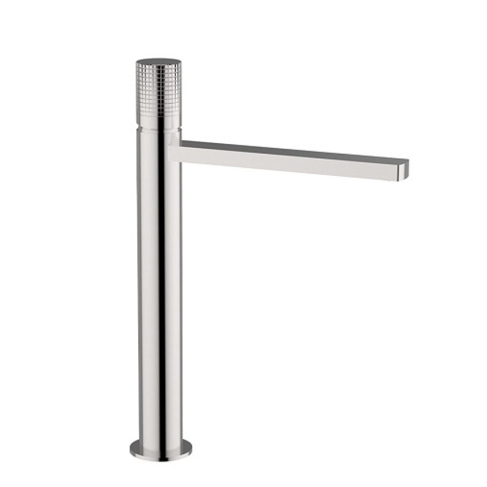 Смеситель для раковины, Cisal, X32, цвет-нержавеющая сталь