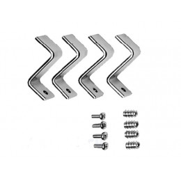 Крепления для раковины, Duravit, цвет-хром