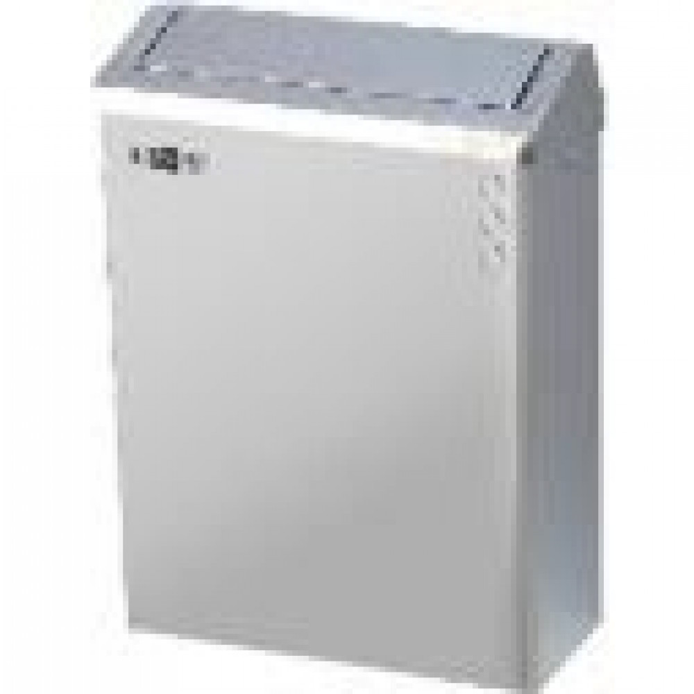 Контейнер для мусора, Nofer, шгв 367*160*496, цвет-нержавеющая сталь матовая