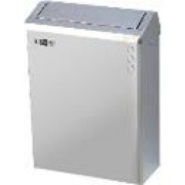 Контейнер для мусора, Nofer, шгв 367*160*496, цвет-нержавеющая сталь матовая