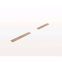 Трап душевой, Gessi, Shower outfit DRAINS, 80 см. для GEBERIT Cleanline/VIEGA Advantix Cleviva, цвет-Warm Bronze Brushed PVD