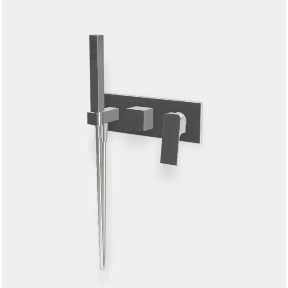 Смеситель для душа, Fima Carlo Frattini, Fit, на 2 потребителя, цвет-хром