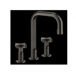 Смеситель для раковины, Gessi, Inciso, цвет-Copper PVD