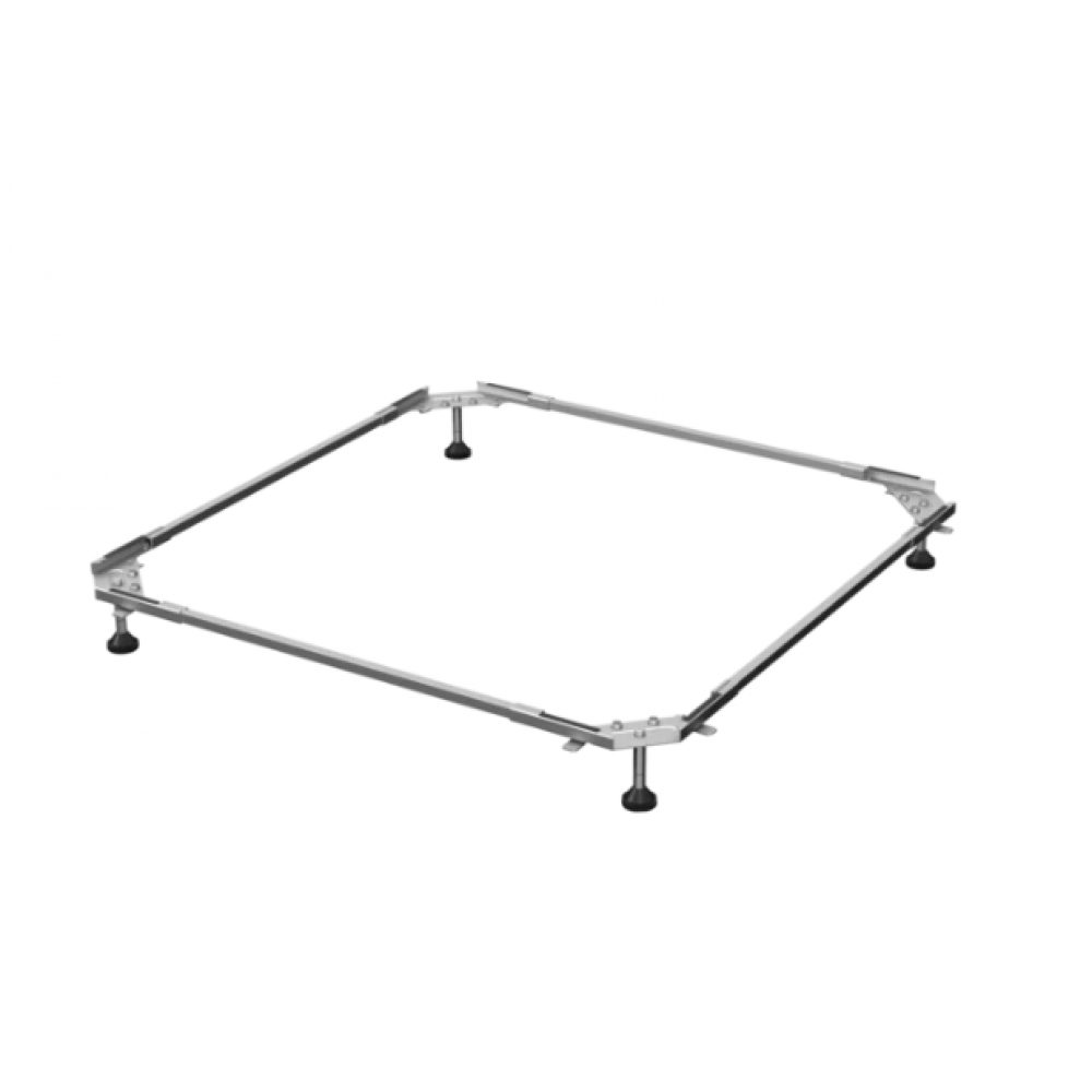 Ножки для душевого поддона, Bette, шг-750*700 мм, цвет-хром/черный