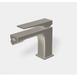 Смеситель для биде, Fima Carlo Frattini, Zeta, цвет-никель брашированный