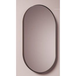 Зеркало, Artceram, LOOK ARCO, шв 500*900, рама-металл, цвет рамы-moka