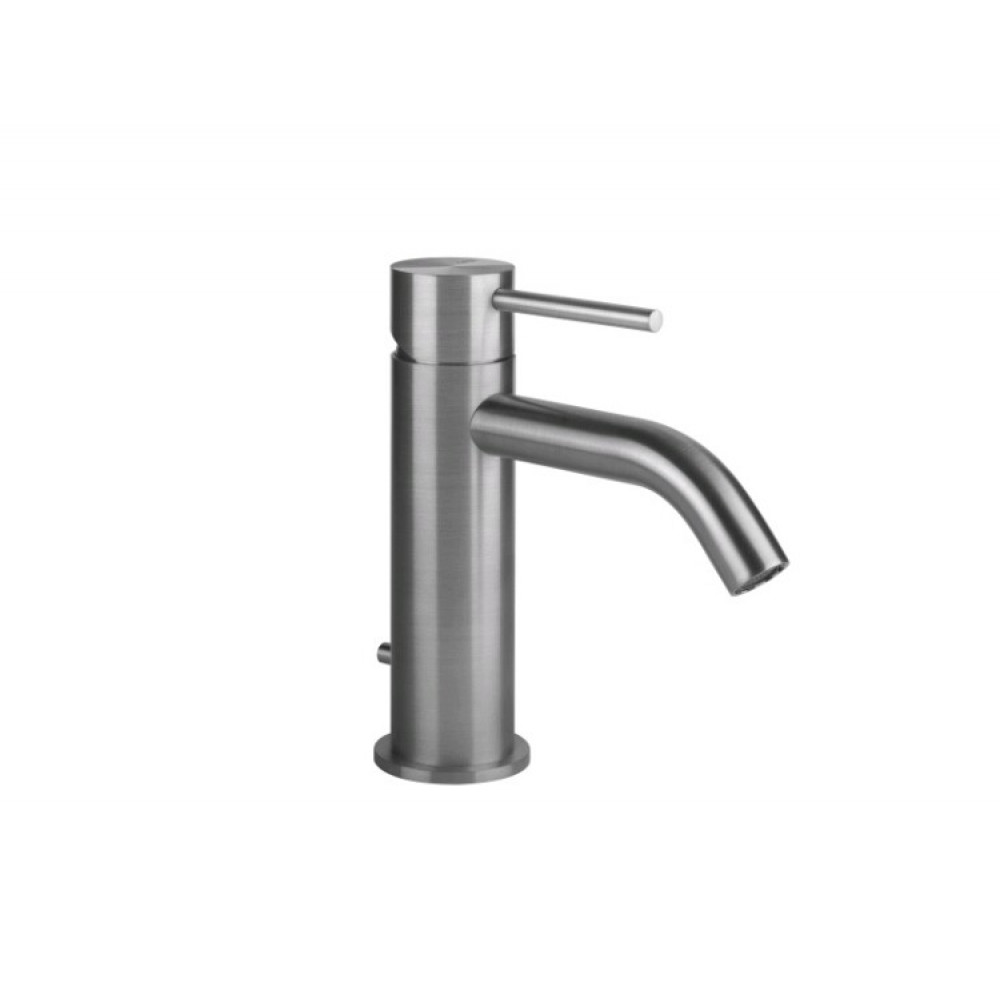 Смеситель для раковины, Gessi, Flessa, цвет-Steel Brushed