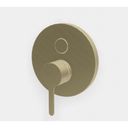 Смеситель для душа, Fima Carlo Frattini, Snap, цвет-брашированный шампань