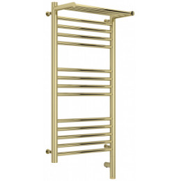 Полотенцесушитель, Сунержа, Богема 3.0, с 1 полкой, шгв 432*214*924, нижнее справа, МЭМ, цвет-шампань