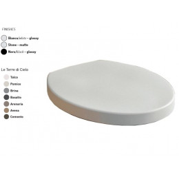Сиденье для унитаза, CIELO, Le Giare, цвет-Gloss White