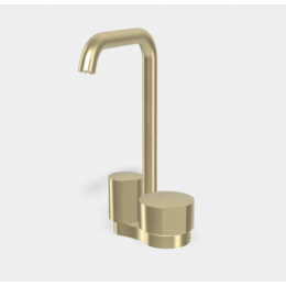 Смеситель для раковины, Fima Carlo Frattini, So, цвет-брашированный шампань